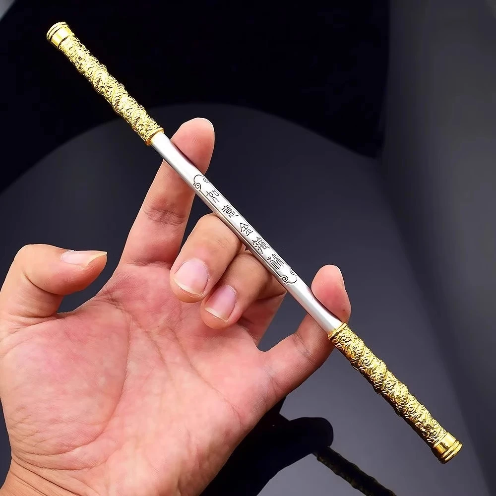 金箍棒合金如意金箍棒摆件定海神针齐天大圣孙悟空手里兵器转笔用