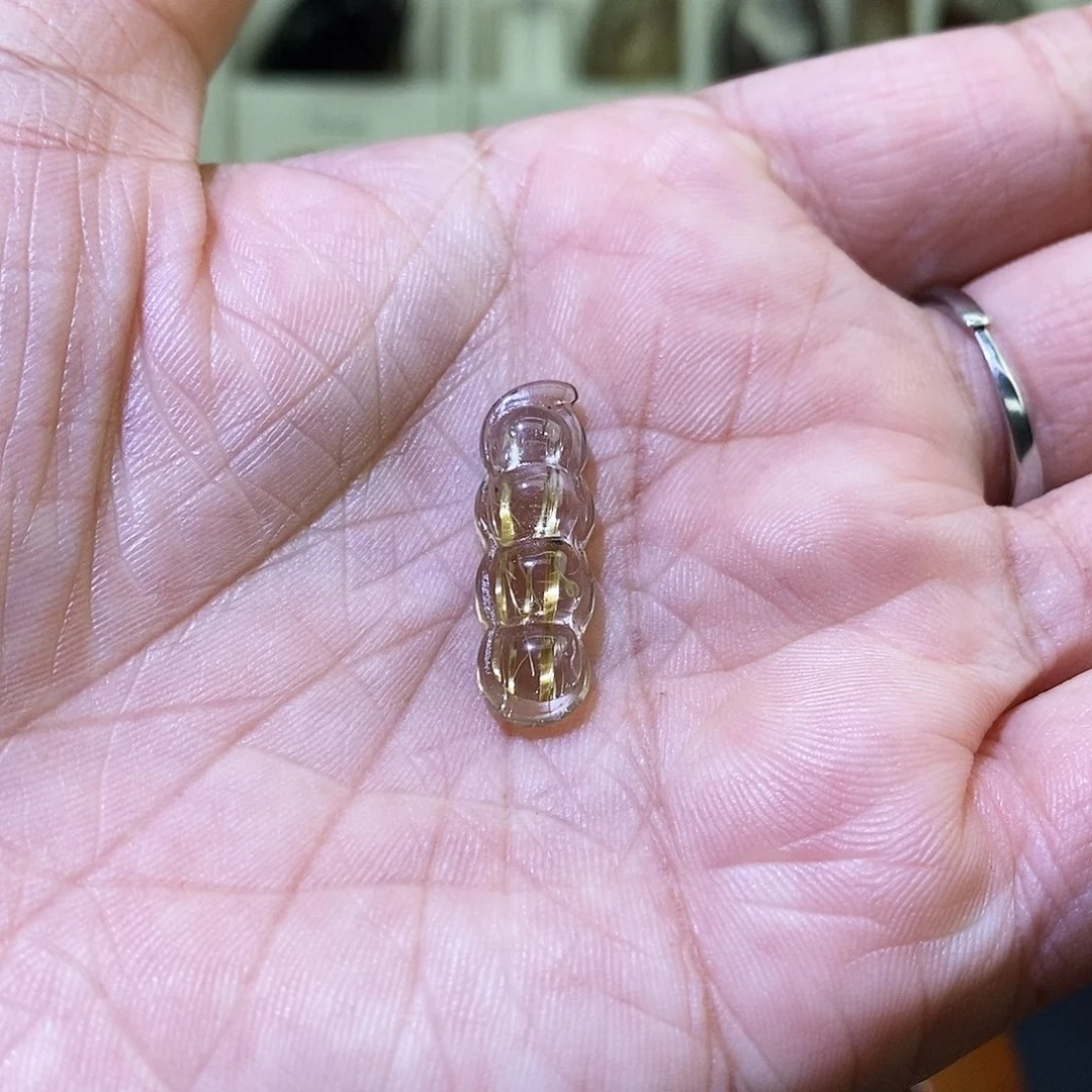 水晶吊坠(不含链)未镶嵌朱*