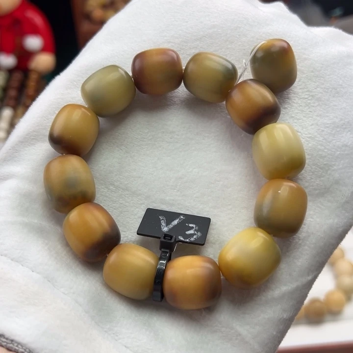 菩提根/象牙果手串卡21年糕干磨微瑕