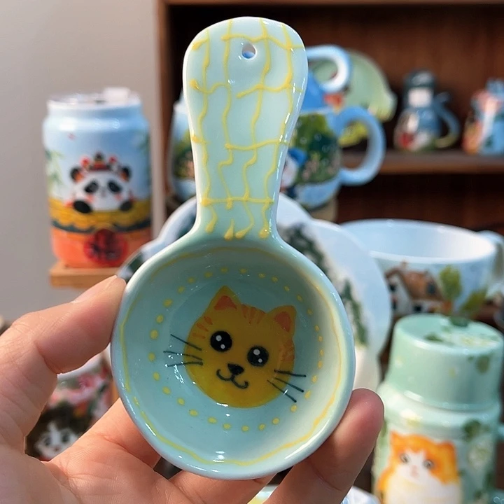 陶景德镇釉下手绘陶瓷