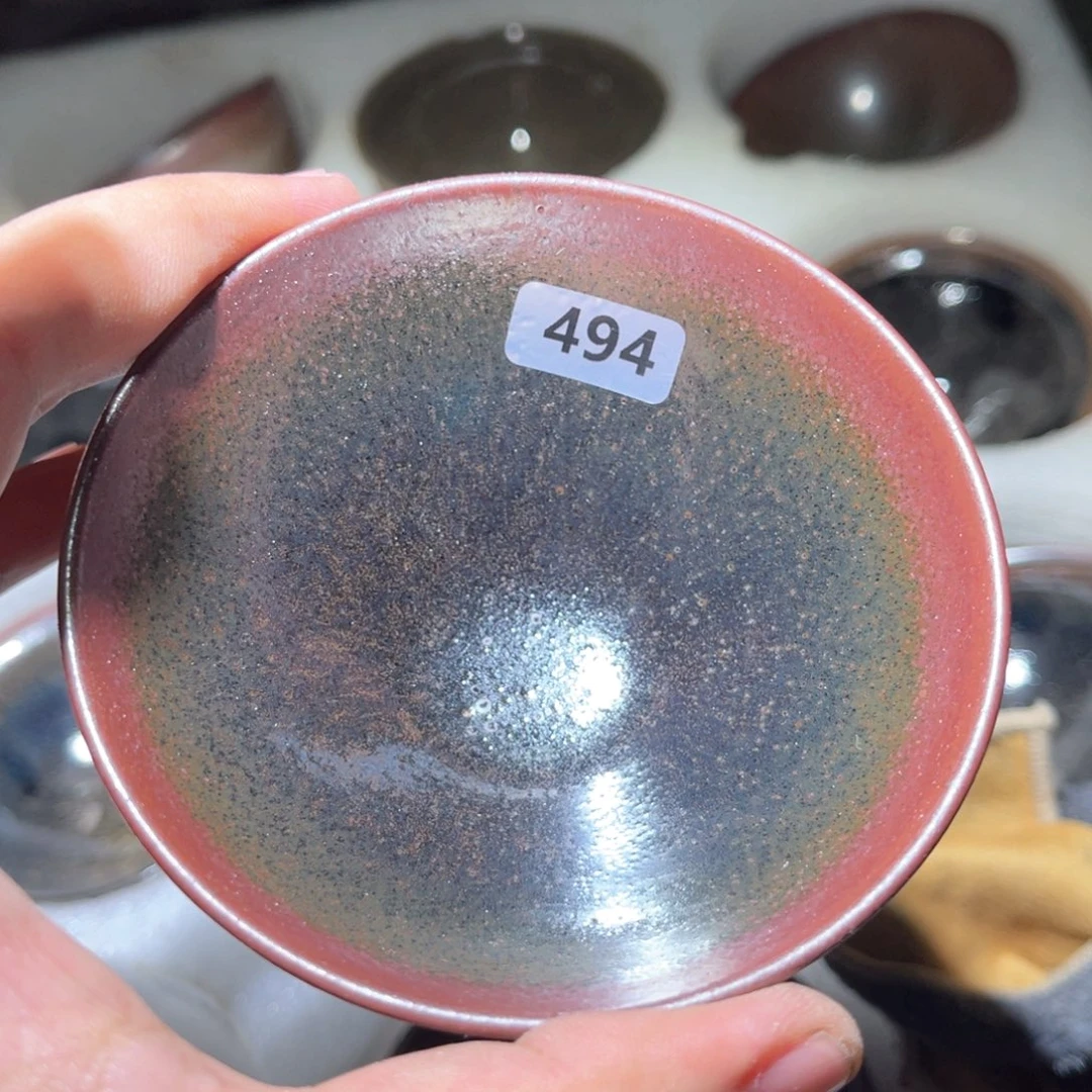 茶盏原矿原釉柴烧建盏