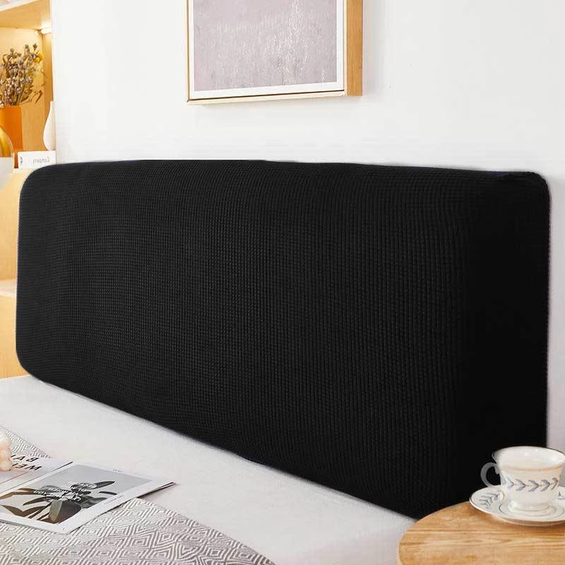 ins网红床头套罩全包围简约现代防尘通用万能床头罩木床靠背套弹