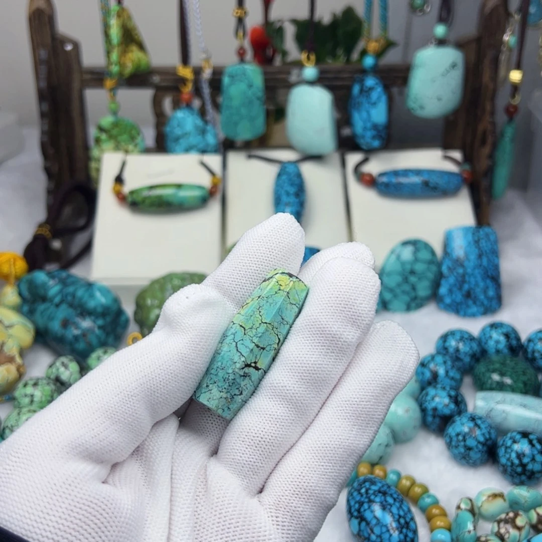 绿松石珠宝奇石未镶嵌