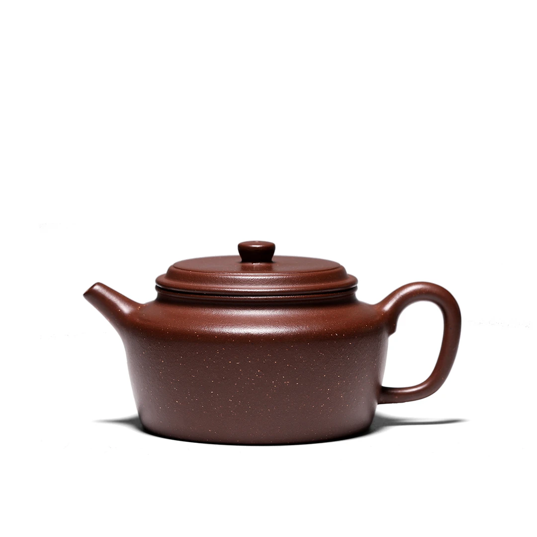 任柯铭德钟壶原矿紫泥150cc全手工紫砂壶任备安弟子纯手工茶具