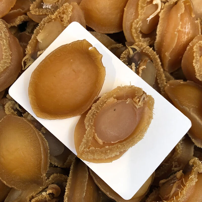 鲍鱼干18头淡晒足干搭配西洋参煮粥煲汤