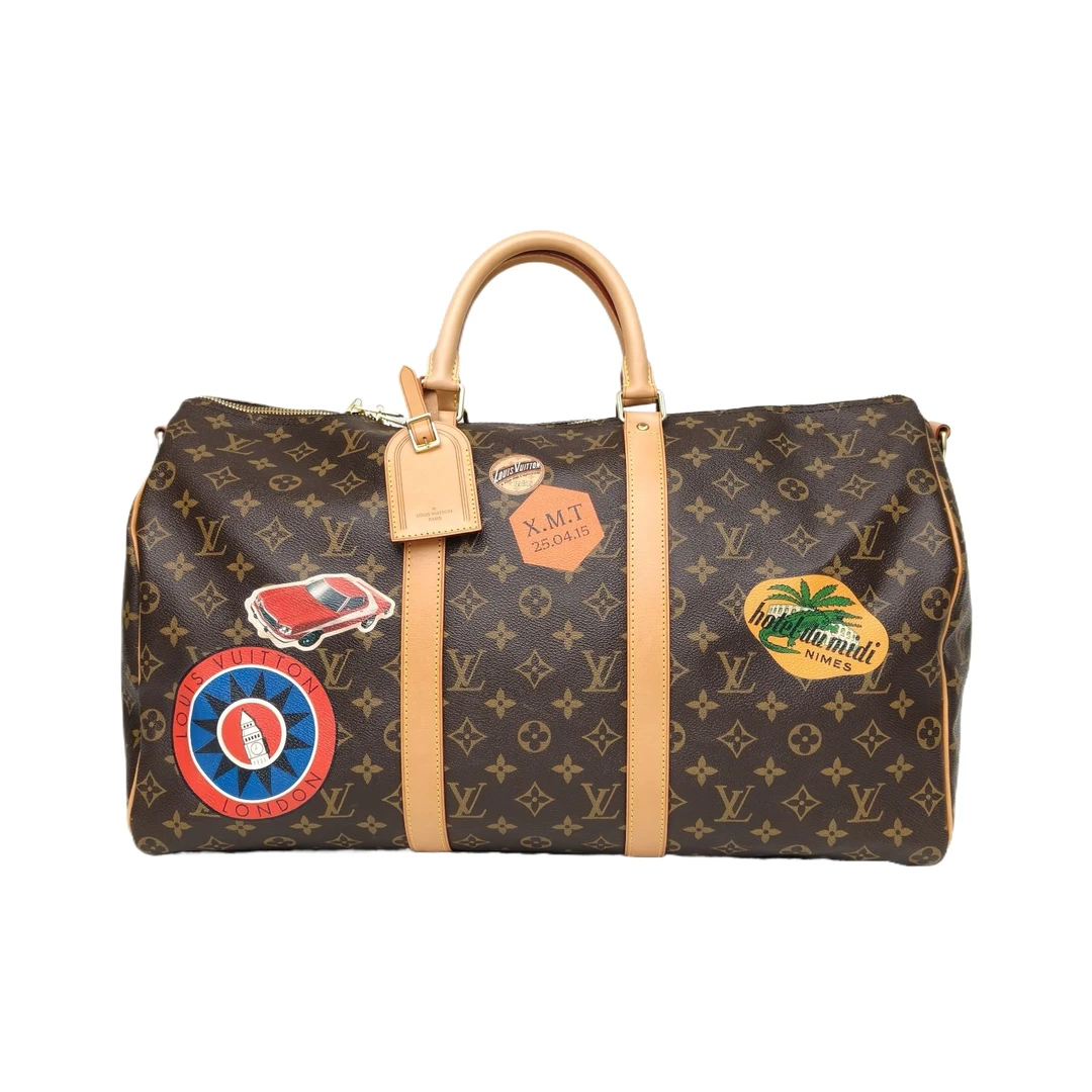 99新 LouisVuitton/路易威登 汤/P245724580/KEEPALL 手提包