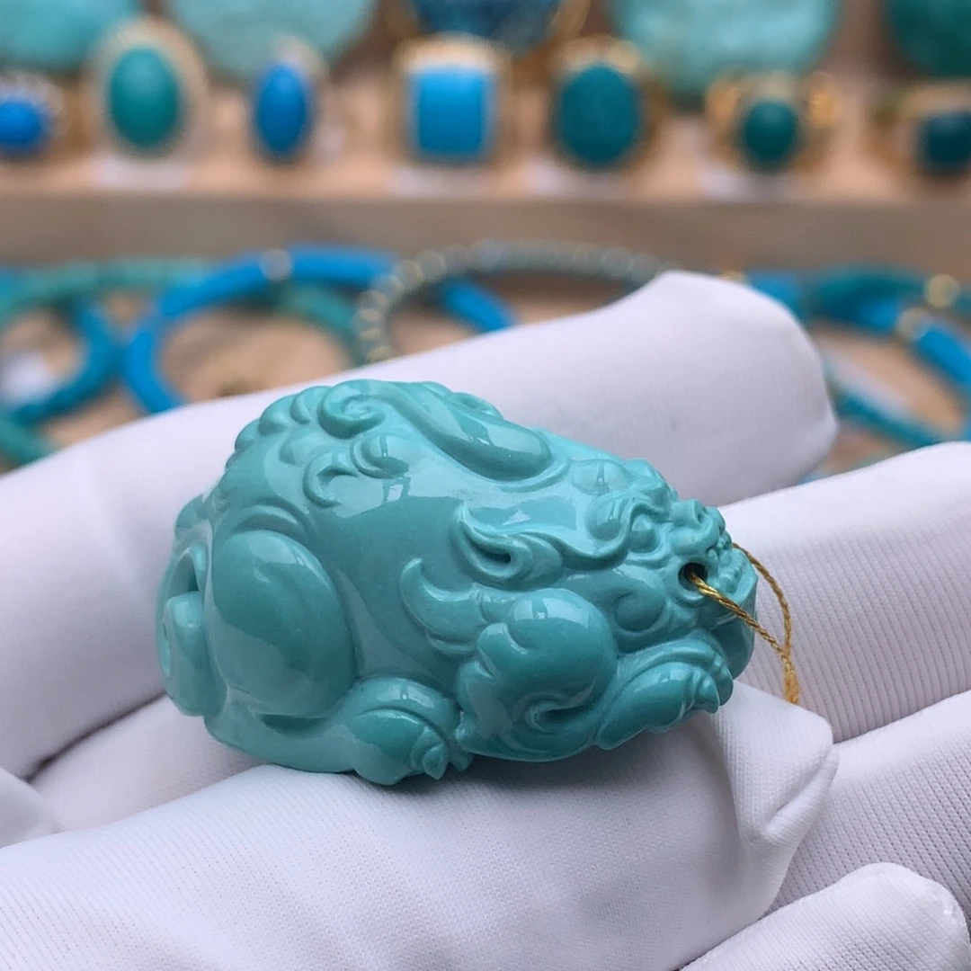 绿松石未镶嵌配饰