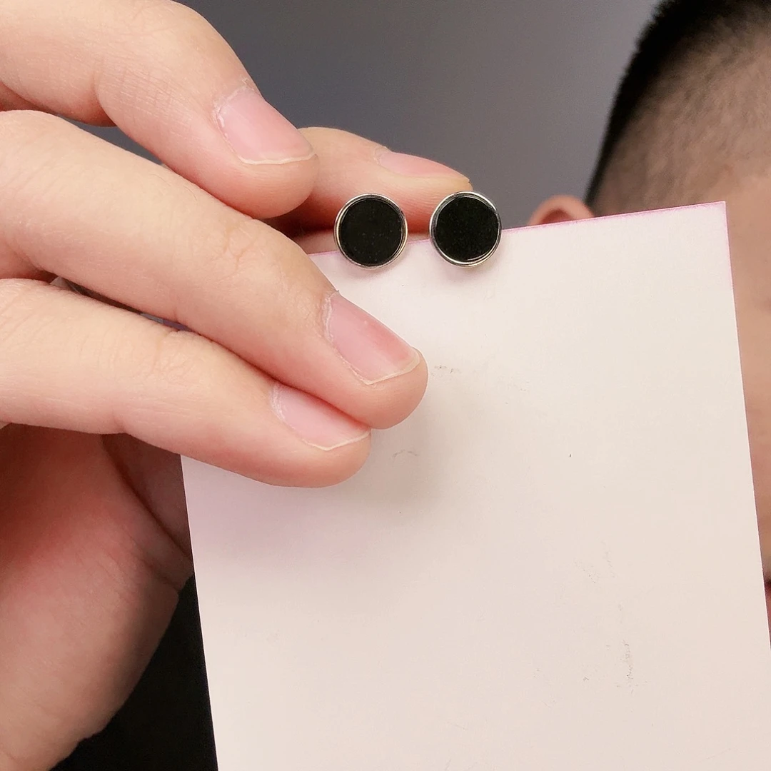 翡翠颈饰未镶嵌一对