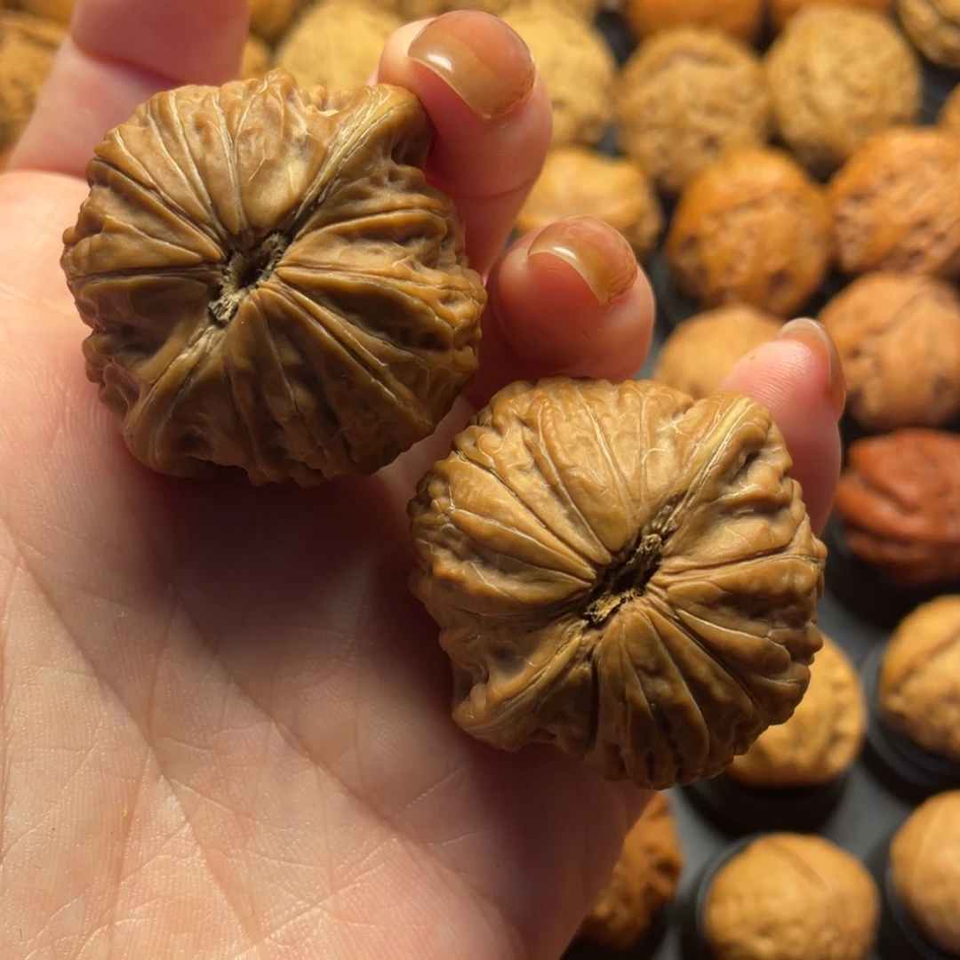 四***然文玩核桃把件核桃