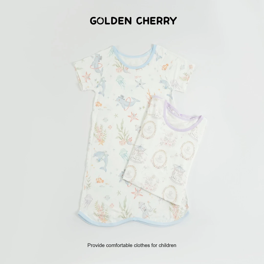 【金樱桃Golden cherry】亲子小海豚洋气睡袋JYT2297