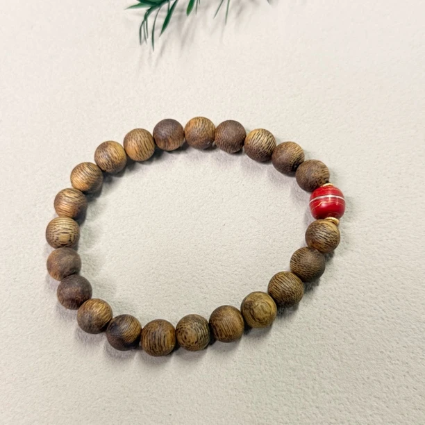 沉香【六六中古】天然沉香手串te9574**