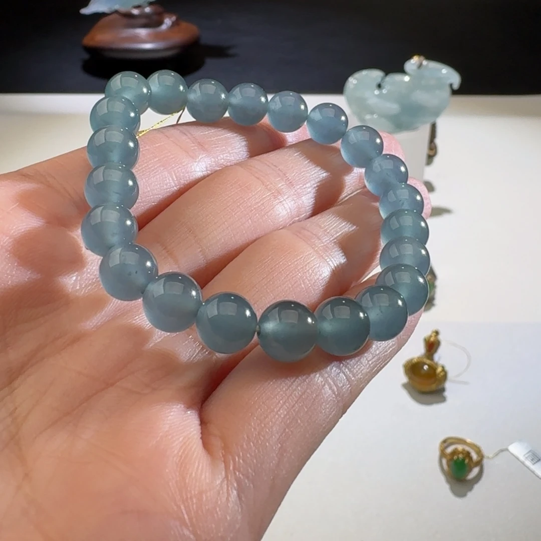 翡翠手串未镶嵌雅