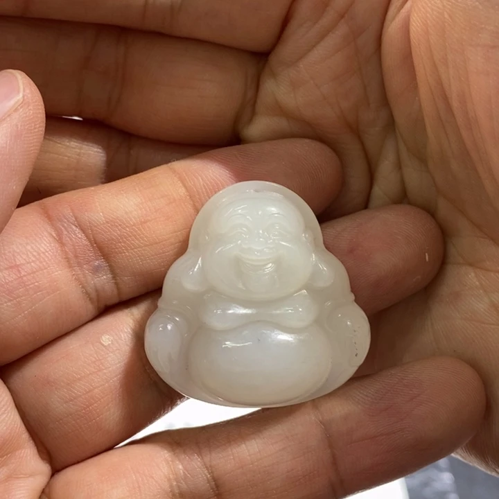 和田玉未镶嵌颈饰4****8