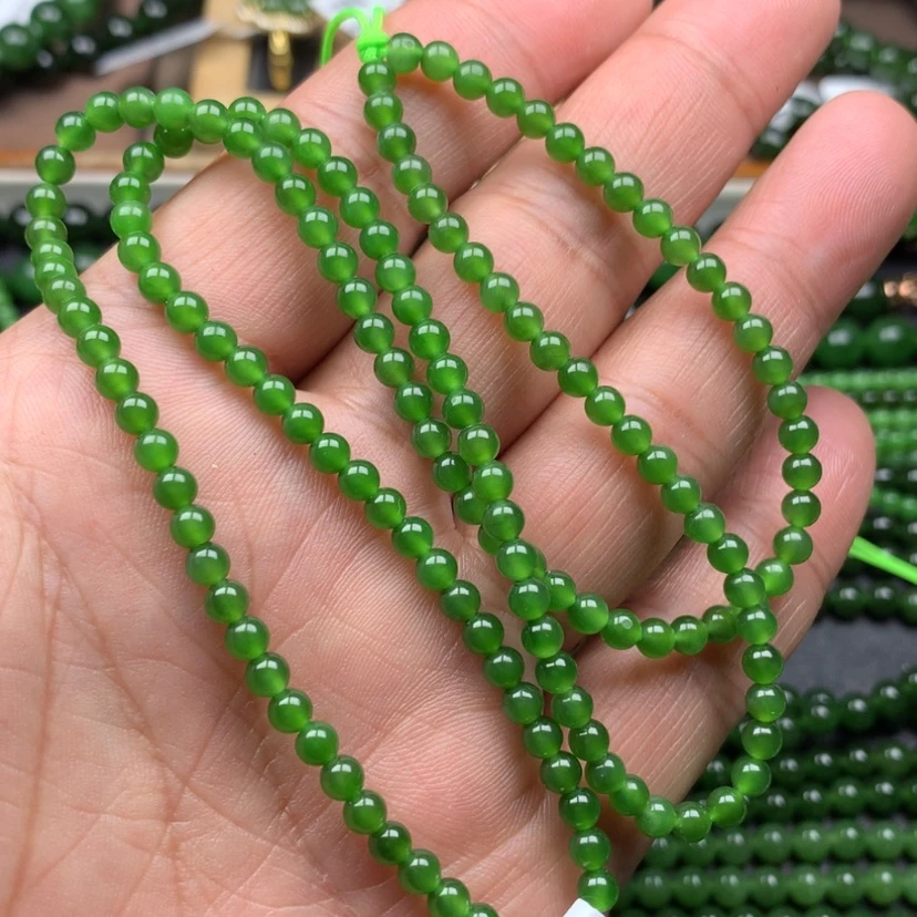 【闪购商品】颈饰未镶嵌和田玉（碧玉）4