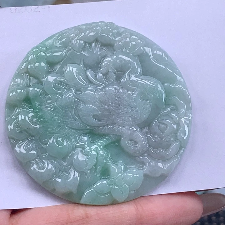 颈饰未镶嵌翡翠凤凰牌