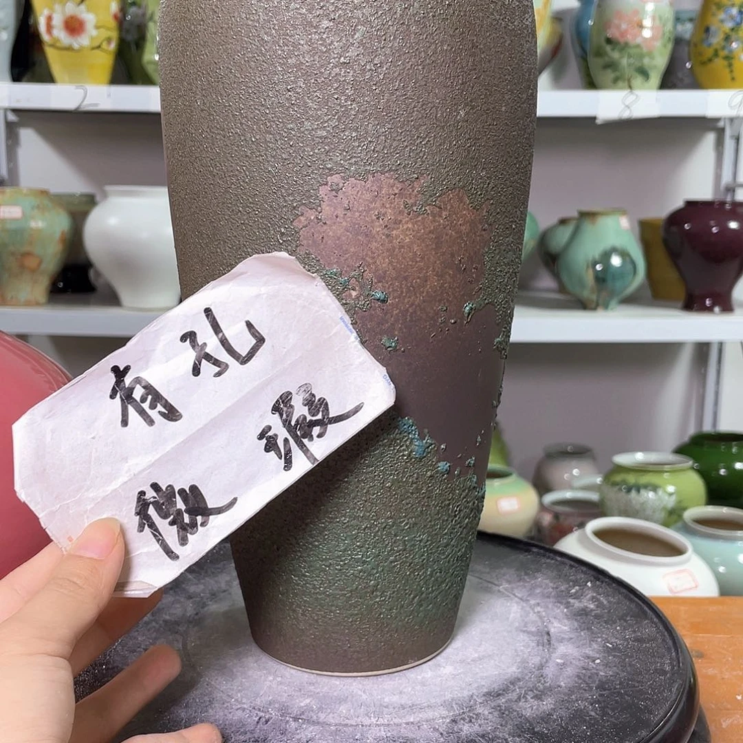 景德镇陶瓷花盆花器微瑕369