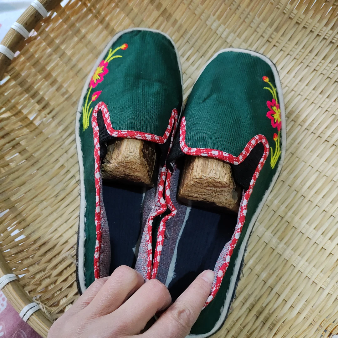 37码轮胎底手工布鞋（断码不退换）
