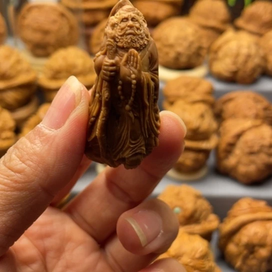 手串/手链核桃蟹达摩悟道核桃雕刻核桃雕刻核桃