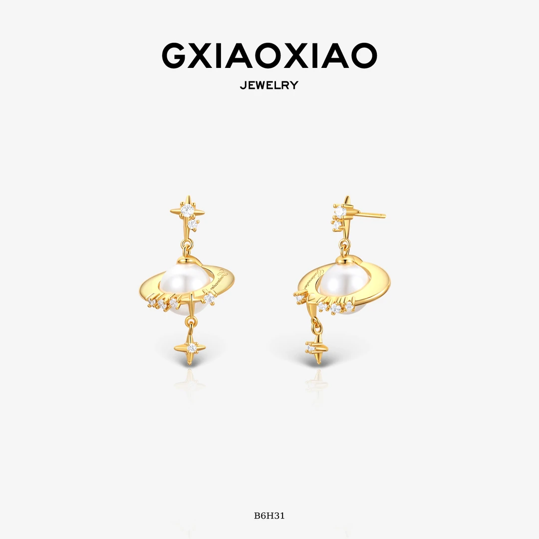 G XIAOXIAO 时尚小众耳环 B6H30 B6H31新年礼物