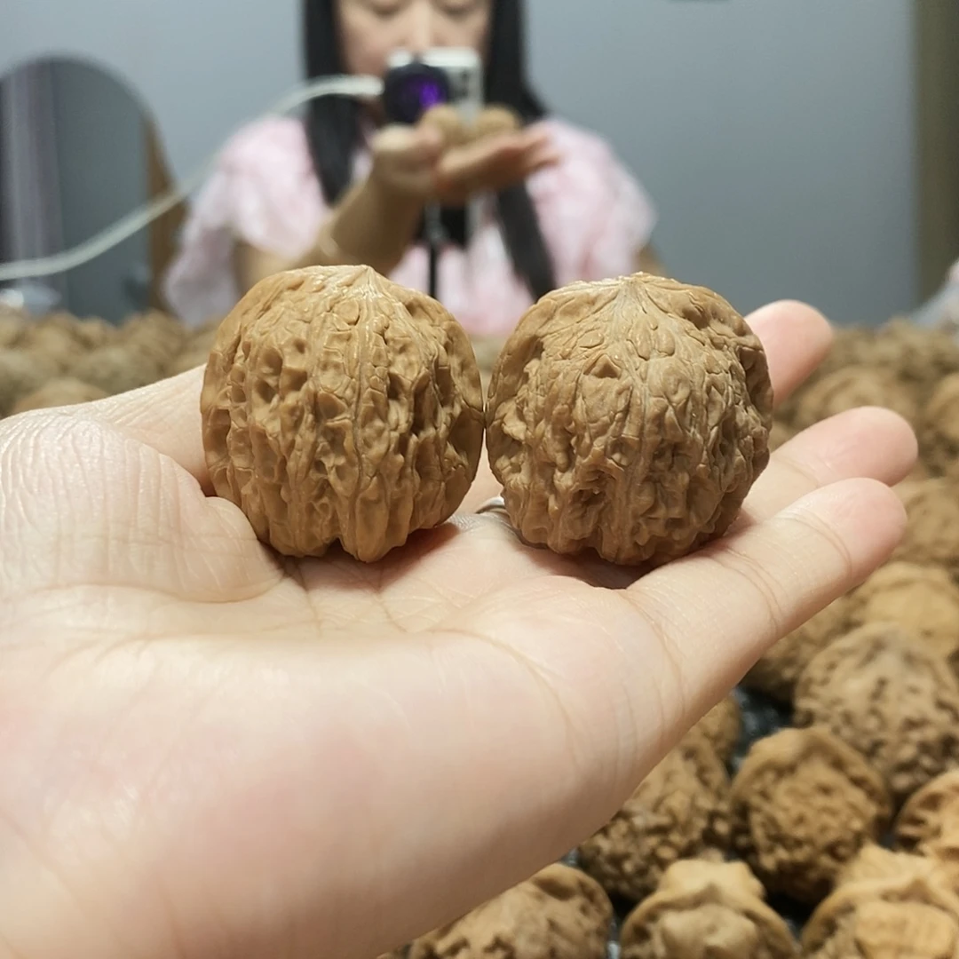 吊坠文玩核桃弥勒佛34