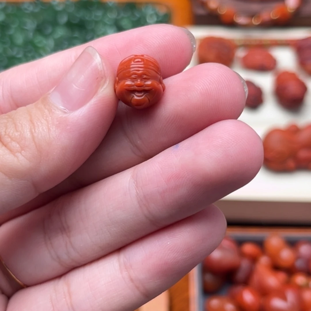 南红玛瑙南红未镶嵌11财神头