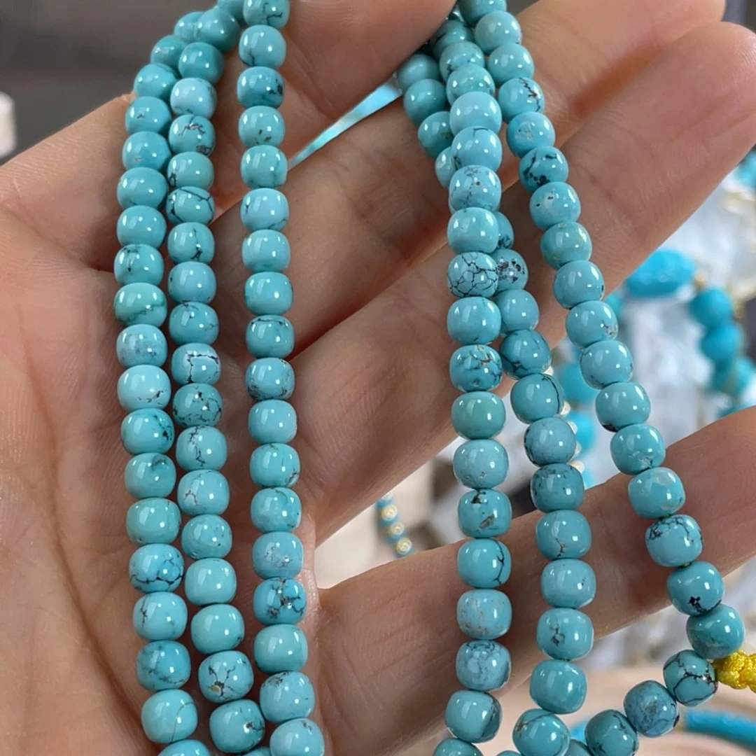 绿松石未镶嵌套链5加高瓷108