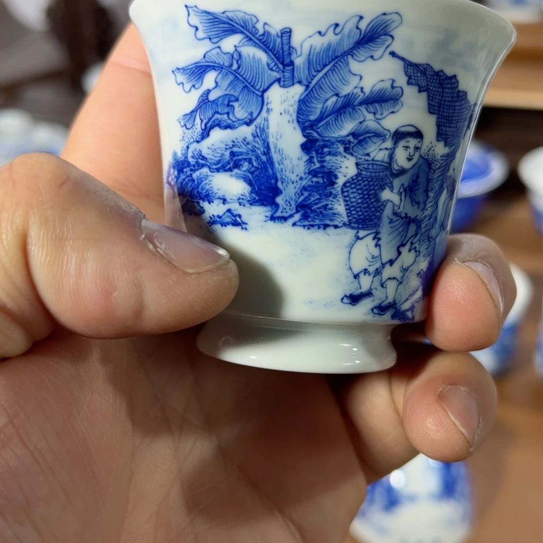 杯子用****5手工手绘的陶瓷，