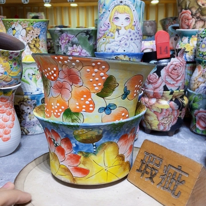 景德镇艺术手绘作品