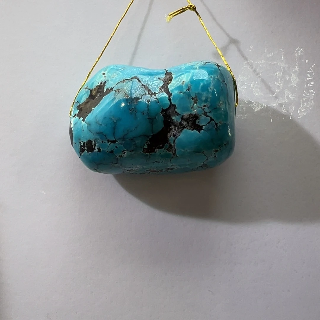 绿松石未镶嵌挂件