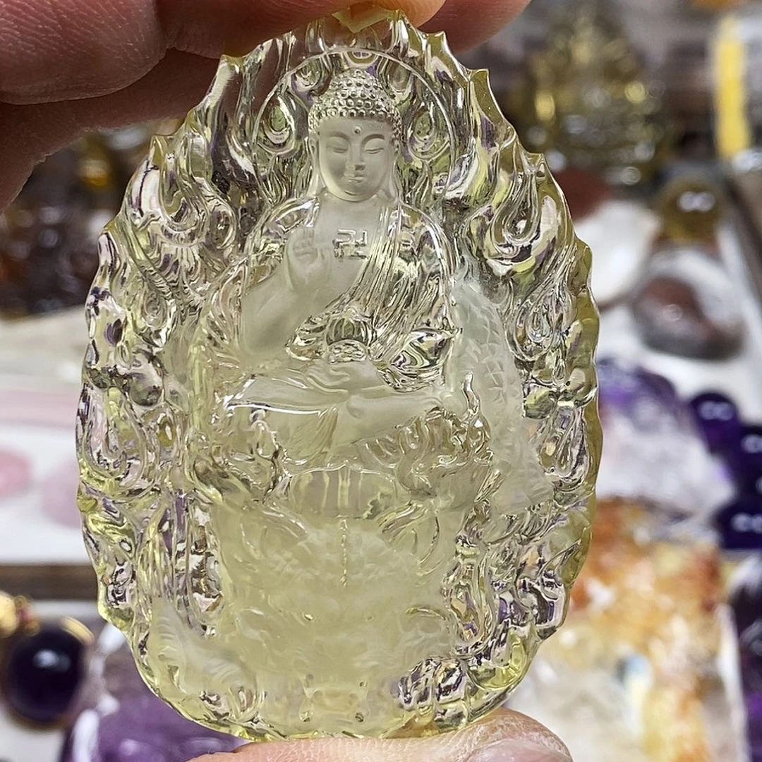宝***玉颈饰水晶未镶嵌天然水晶吊坠