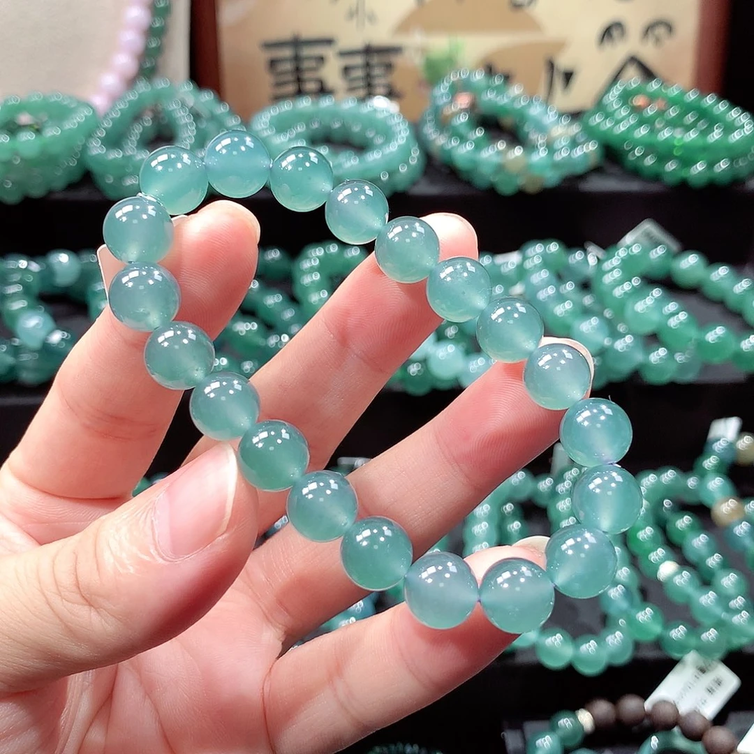 翡翠未镶嵌手链卡10