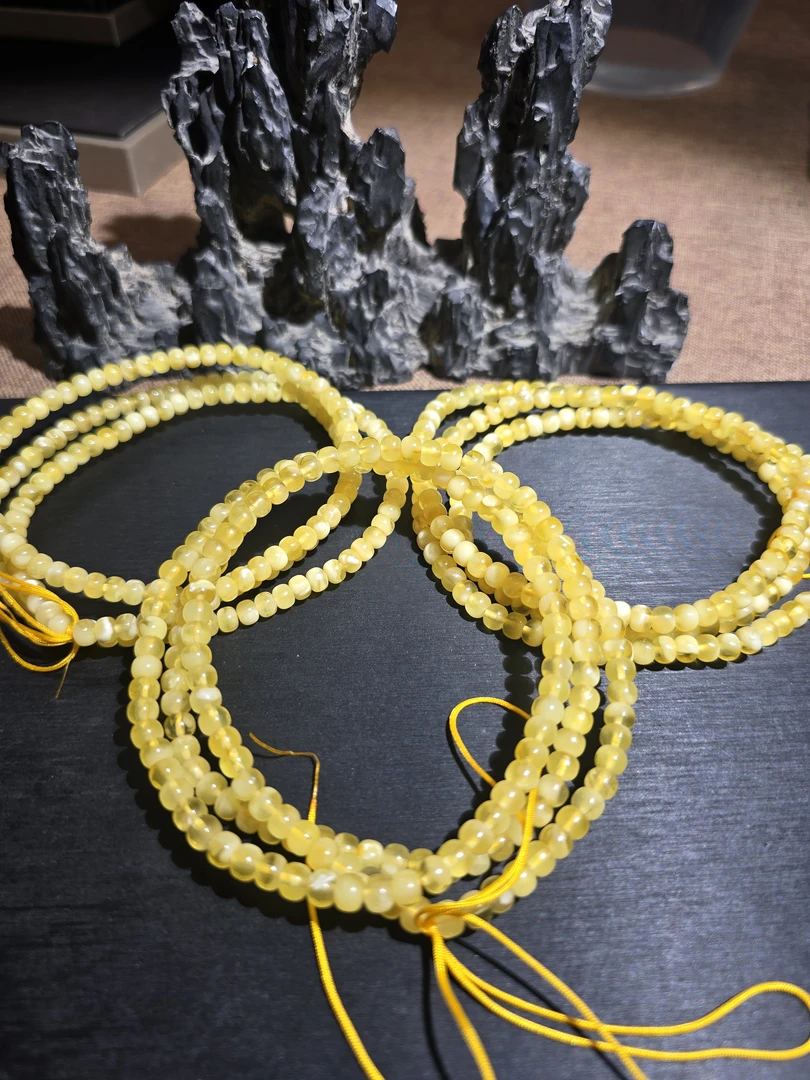 蜜蜡老型多圈长链（多样性发货，发其一）约5mm约12.2g+ 11250529-21