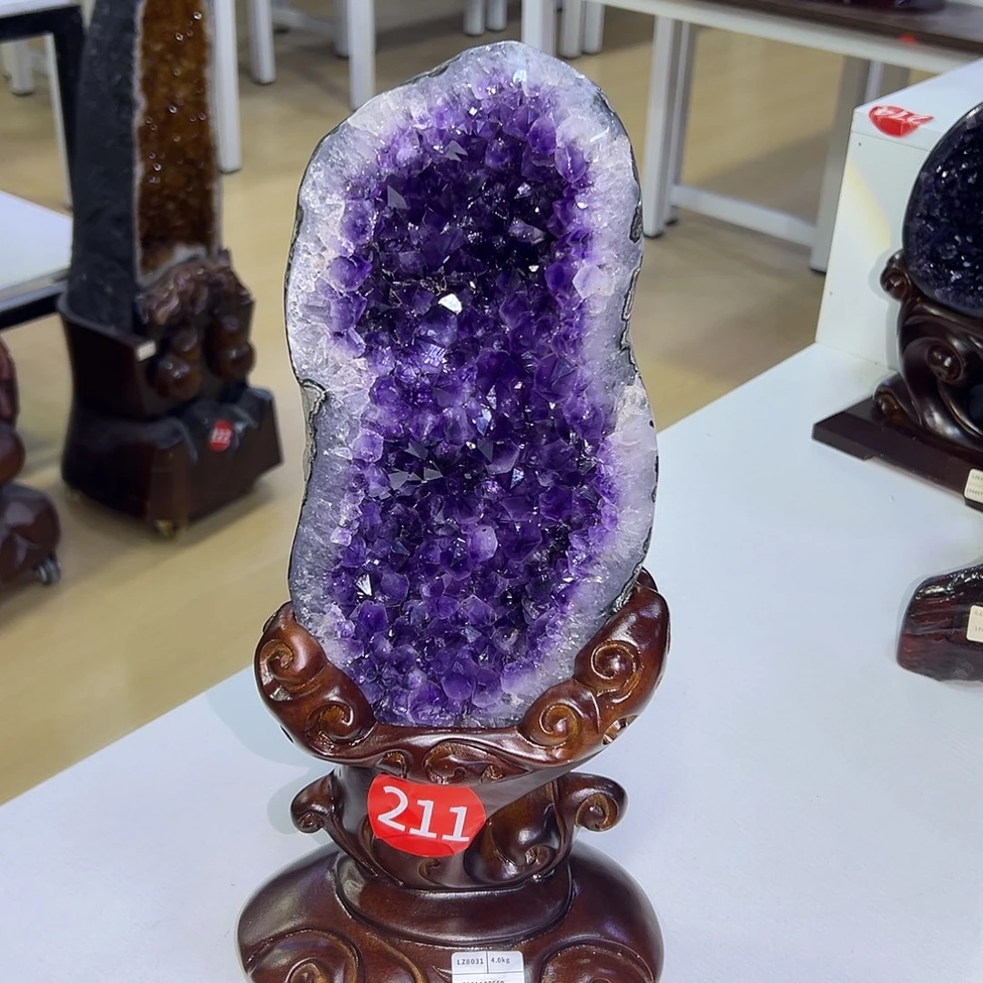 未镶嵌大型摆件（非配饰）紫晶