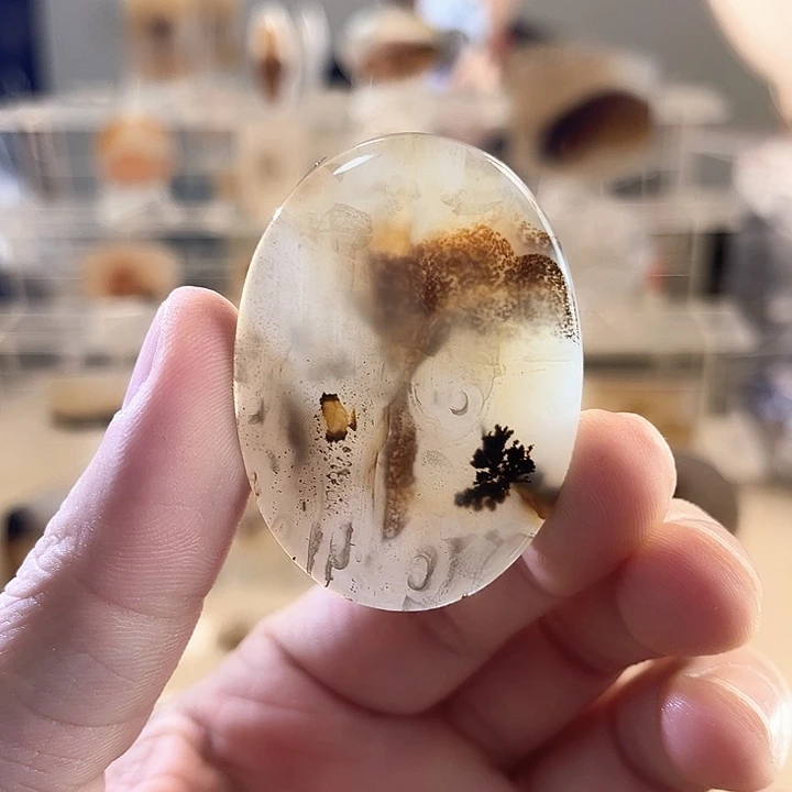 玛瑙/玉髓未镶嵌吊坠(不含链)