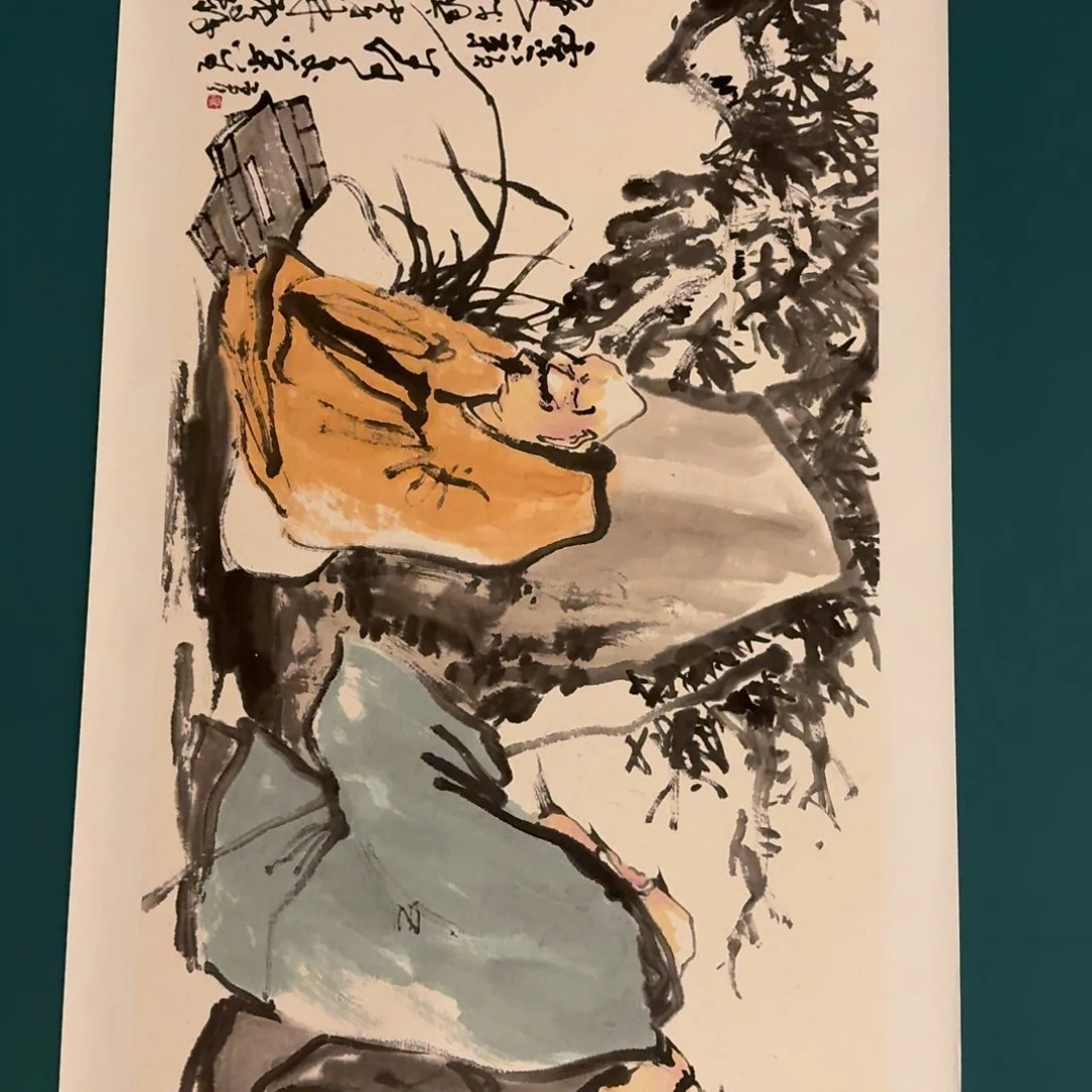 国画雷公老师作品画作