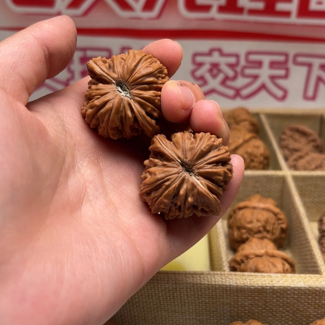 文玩核桃吊坠37四座楼