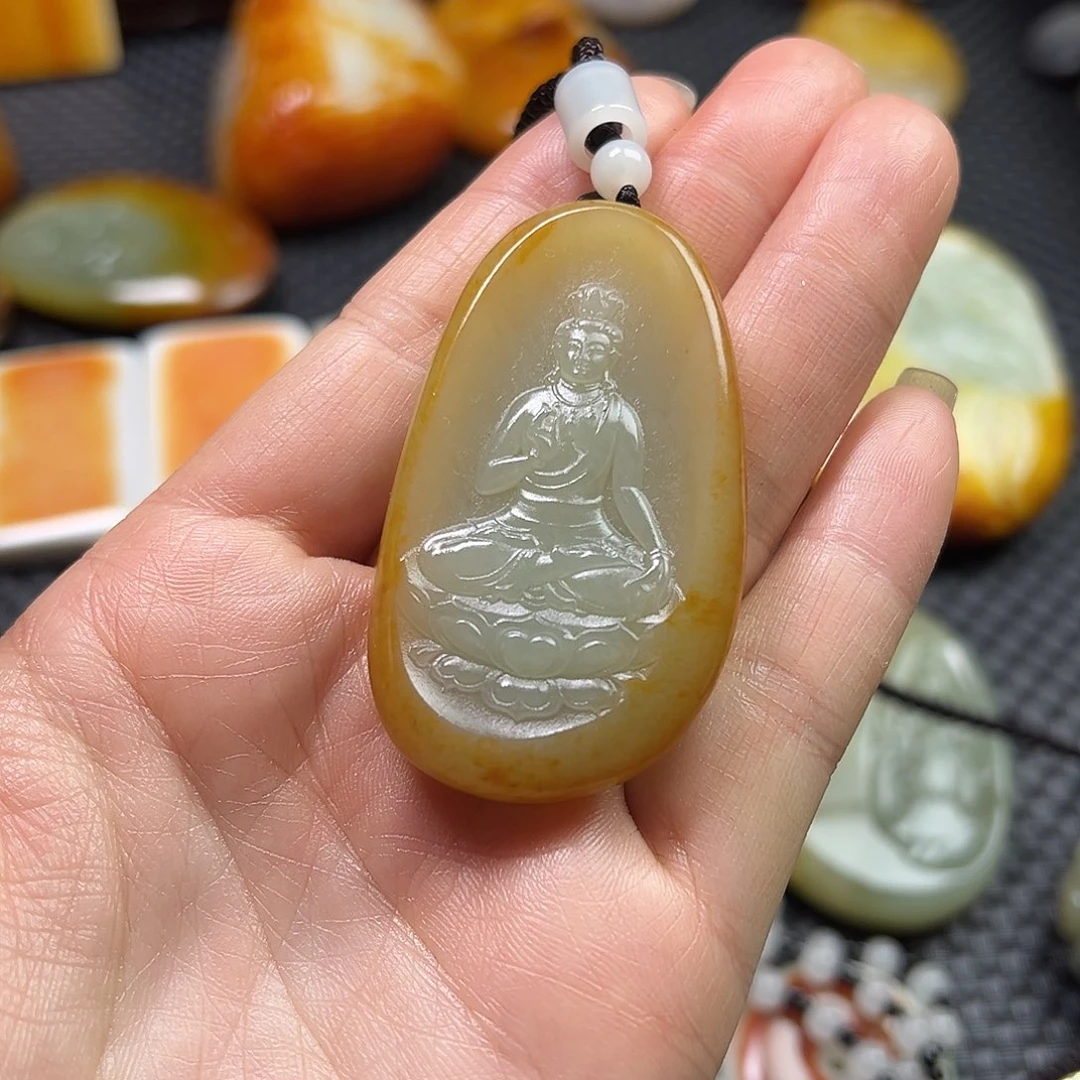 和田玉挂件未镶嵌