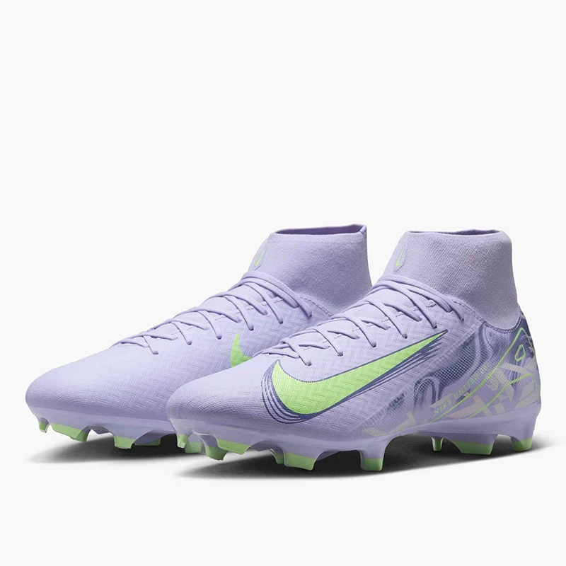 Nike耐克SUPERFLY 10 ACAD FG/MG男子中端混钉足球鞋 HF1601-500