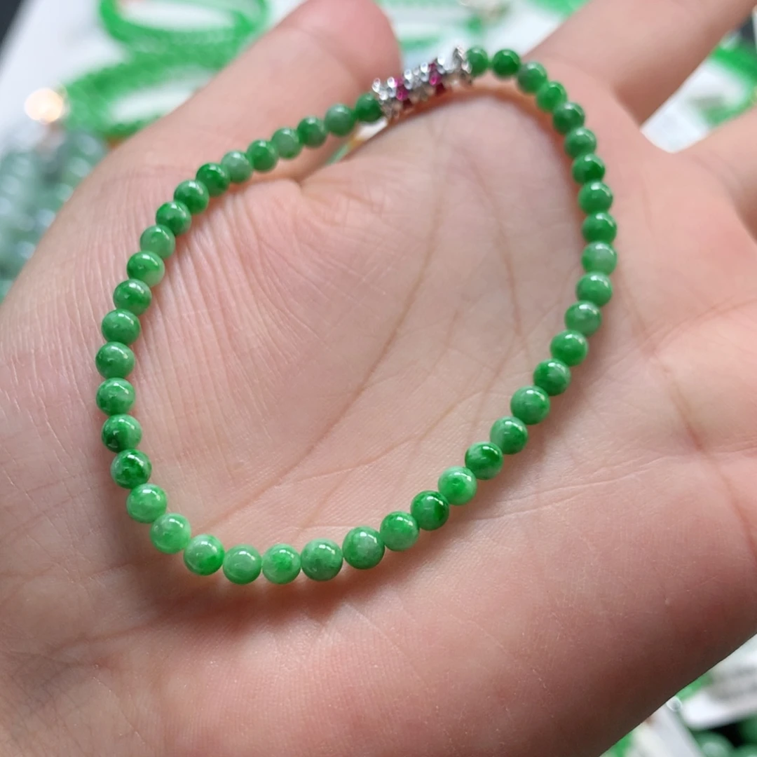 翡翠未镶嵌手链翡翠