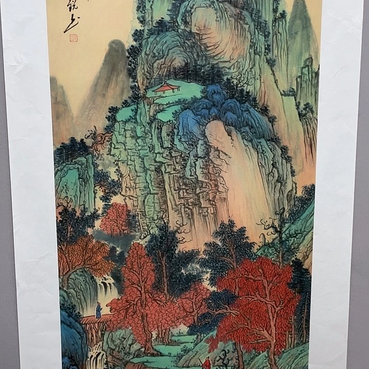 国画纯手绘国画山水画闪购链接
