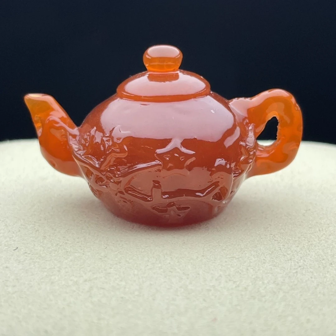 非金属树脂吊坠 438老红色经典精美时尚气质百搭把把壶一个