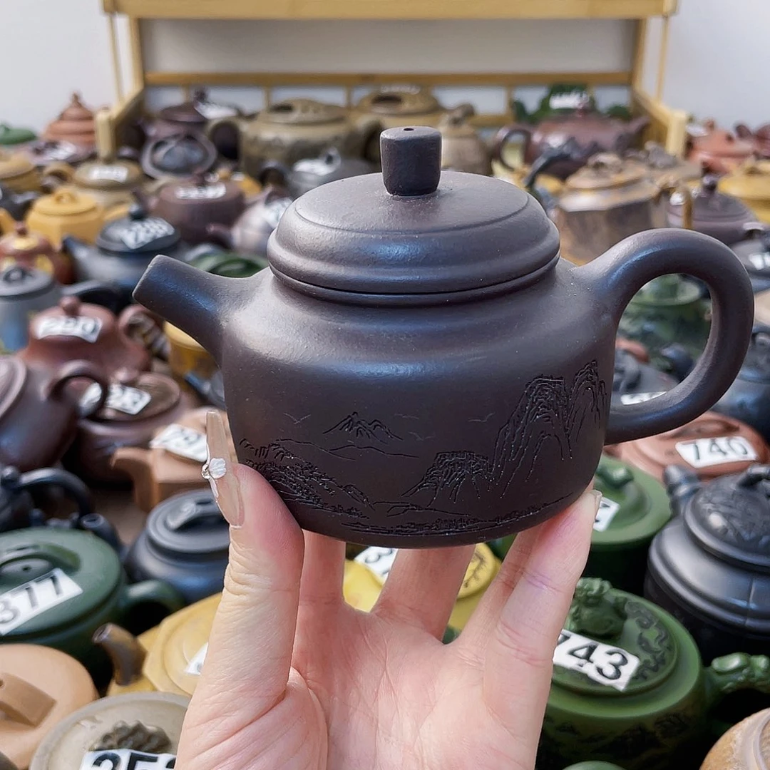 茶壶紫砂紫砂微瑕