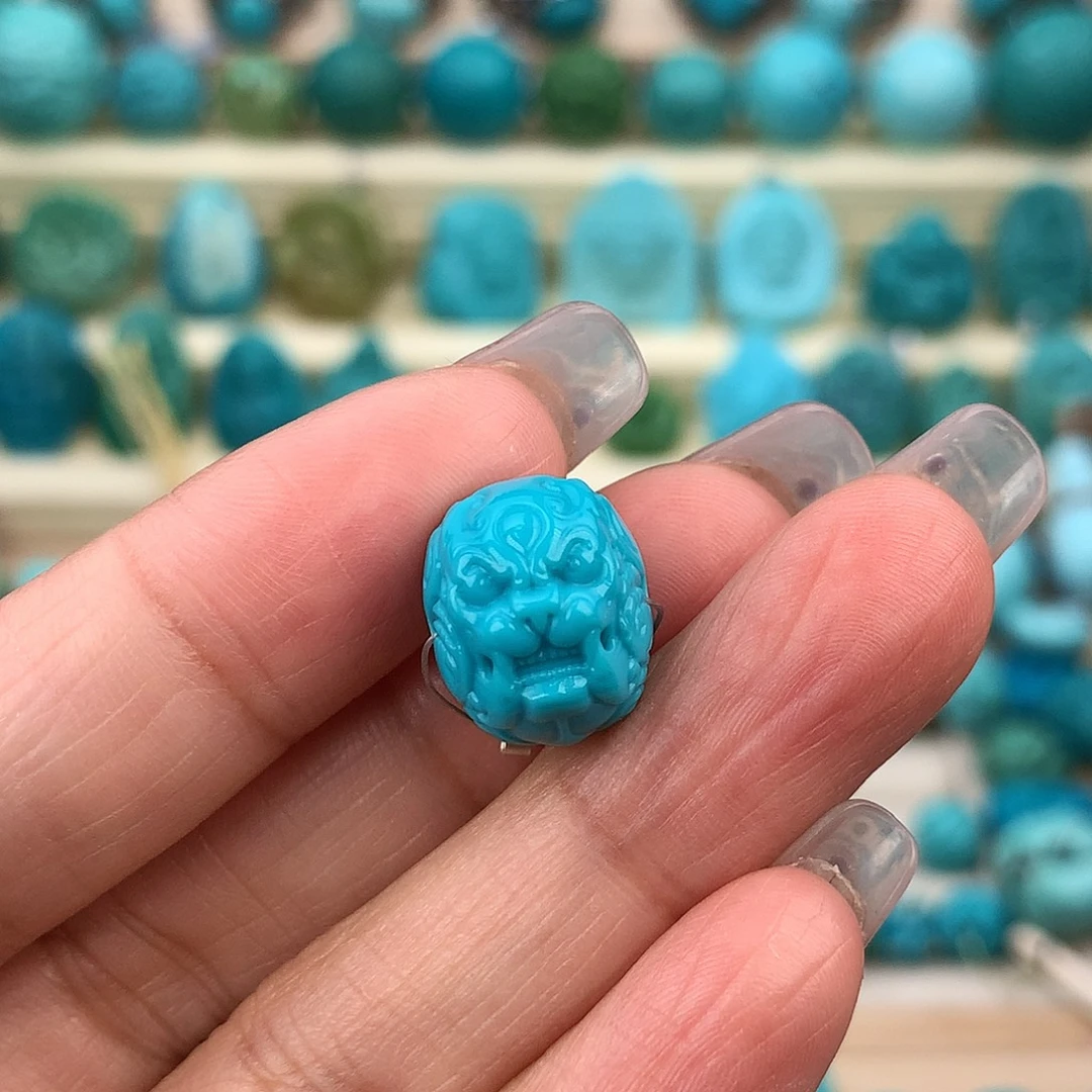 绿松石未镶嵌珠宝奇石13.5