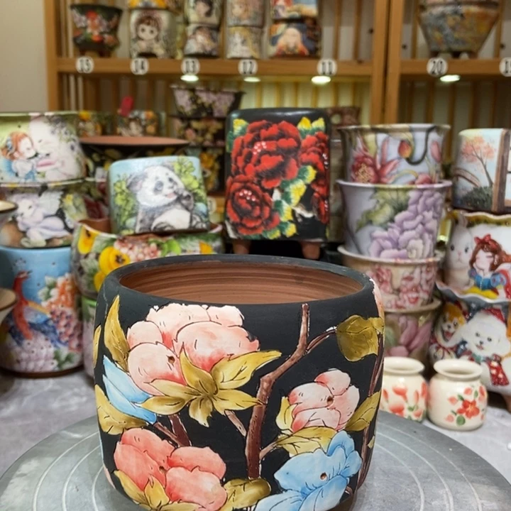 景德镇艺术手绘作品