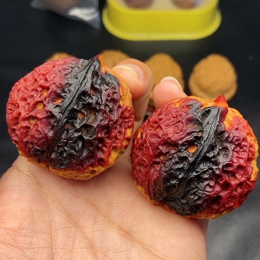 【闪购商品】把件文玩核桃43尺大寿桃