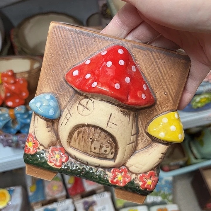 粗陶材质多肉花盆