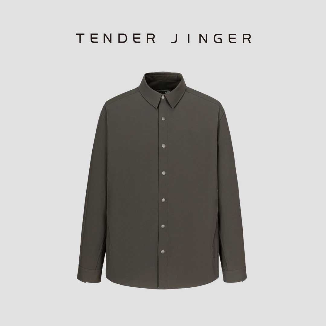 Tender Jinger｜小帆自留 秋季休闲衬衫经典男士夹克外套1658