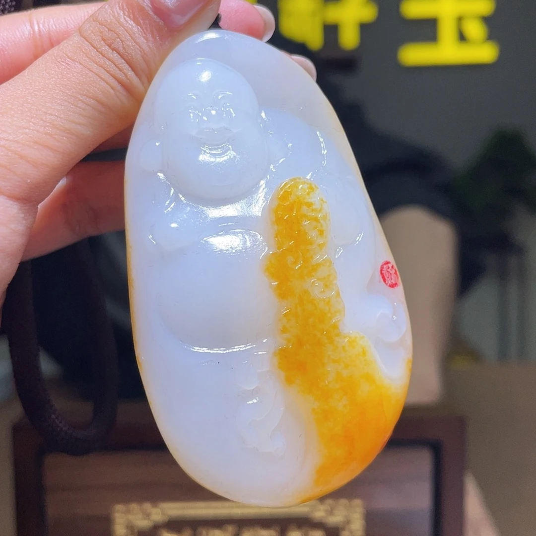 和田玉未镶嵌颈饰D2