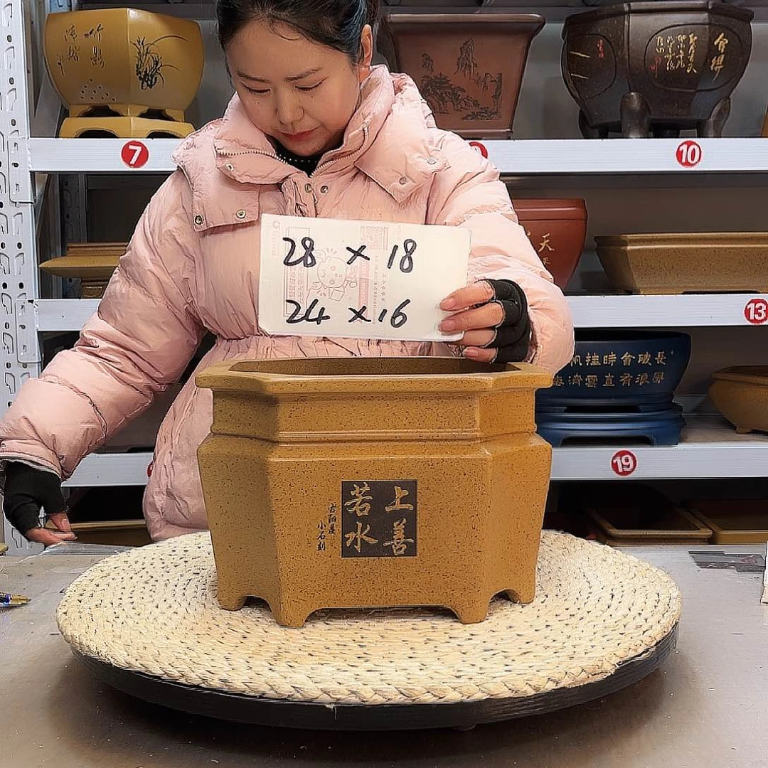 紫砂花盆紫砂花盆