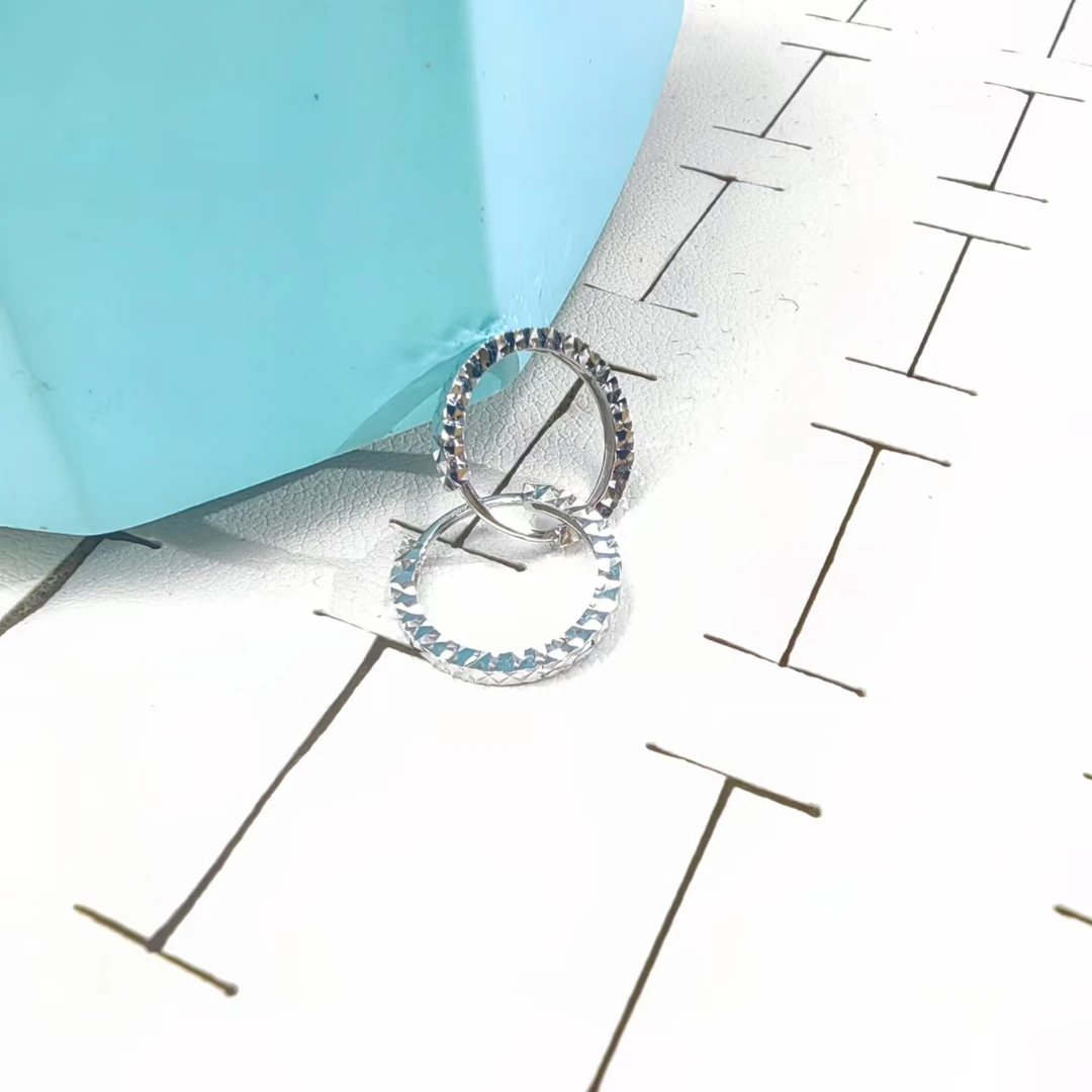 PT950铂金耳饰 细 满天星铂金耳扣 约11.5mm mtxek